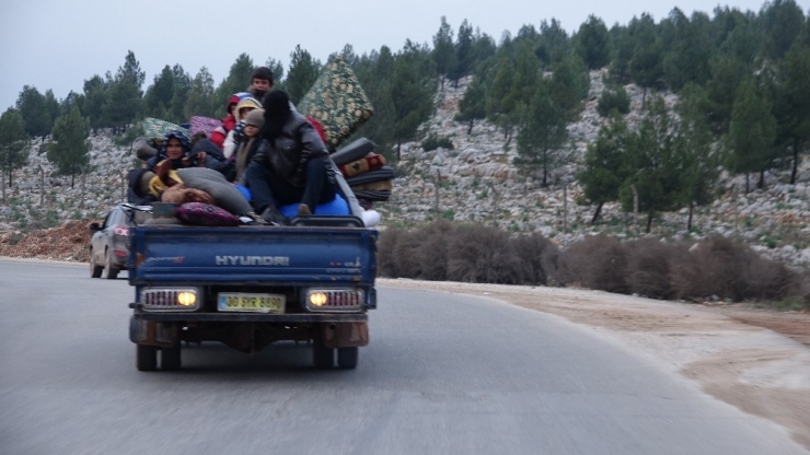 Halep’ten Yoğun Göç Dalgası