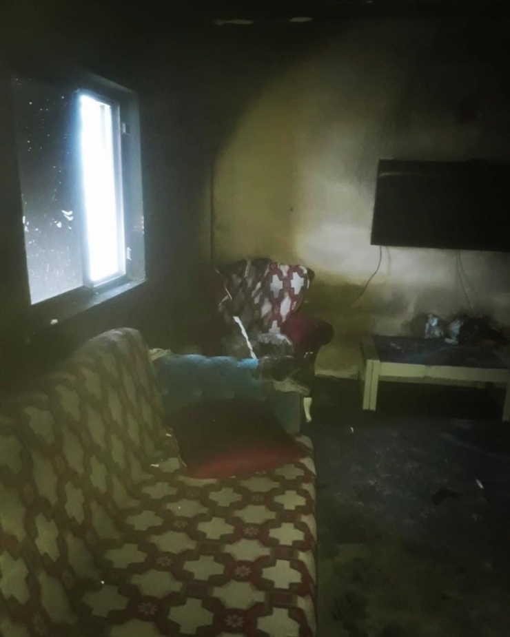 Van’da Ev Yangını