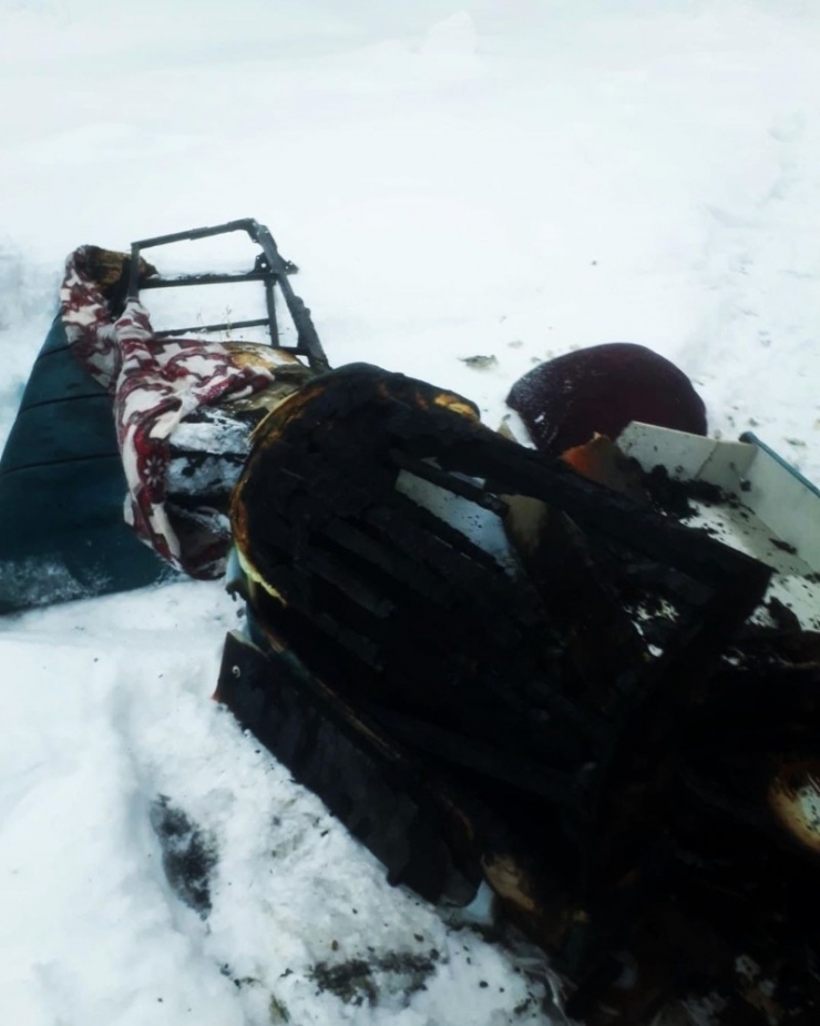 Van’da Ev Yangını