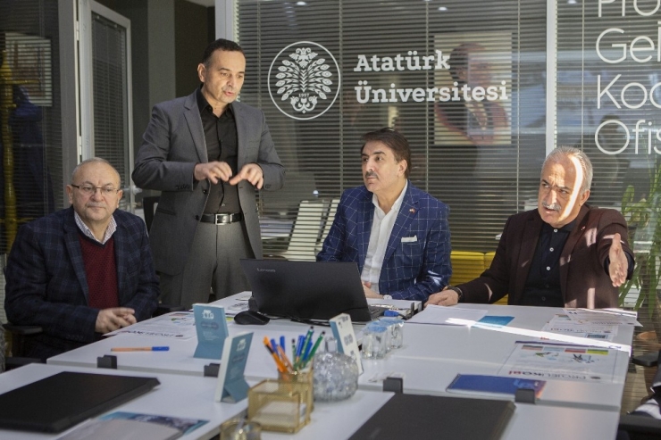 Milletvekili Aydemir Atatürk Üniversitesinde İncelemelerde Bulundu