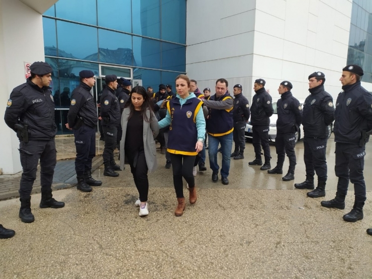 "Change" Operasyonunun Şüphelileri Adliyeye Sevk Edildi