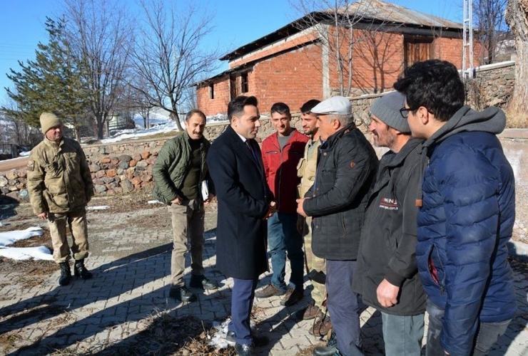 Kaymakam Kaykaç, Köyleri Ziyaret Etti