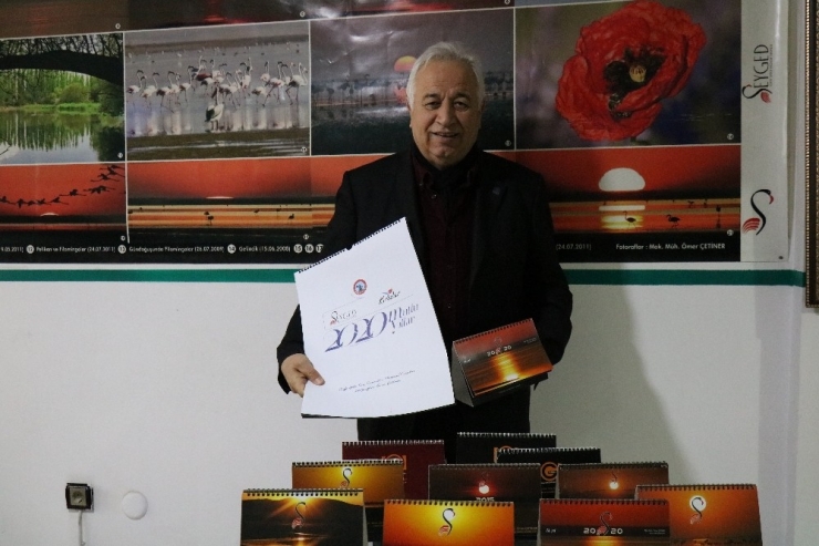 Kırşehir Seyfe Takviminde 13 Yıldır Değişmeyen Tek Fotoğraf "Mevlana Çiçeği" Oldu