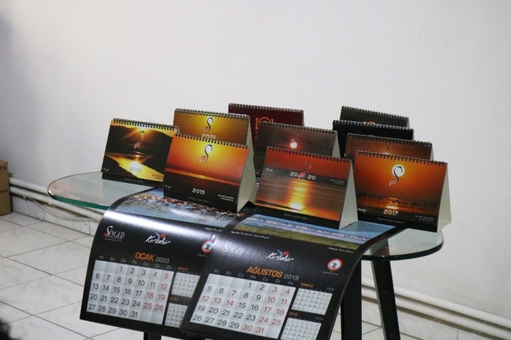 Kırşehir Seyfe Takviminde 13 Yıldır Değişmeyen Tek Fotoğraf "Mevlana Çiçeği" Oldu