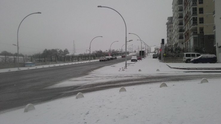 Malatya’da Kar Yağışı