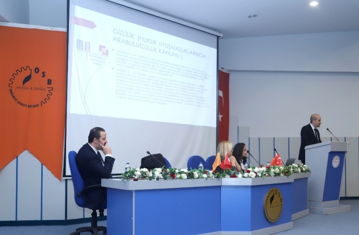 Sanayicilere ’Arabuluculuk Kanunu’ Anlatıldı