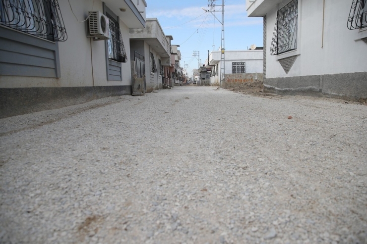 Altyapı Tamamlanıyor Stabilize Yol Yapılıyor