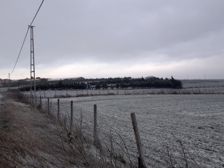 Silivri’de Kar Yağışı Başladı