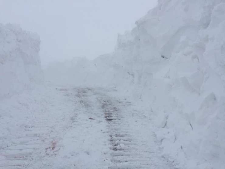 Sınır Hat Da Kar Altında Kaldı