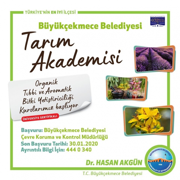 Büyükçekmece’de “Tarım Yılı” Eğitim Programı Başlıyor