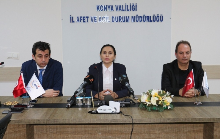 Konya Afad’da İlk Yardım Temalı Toplantı