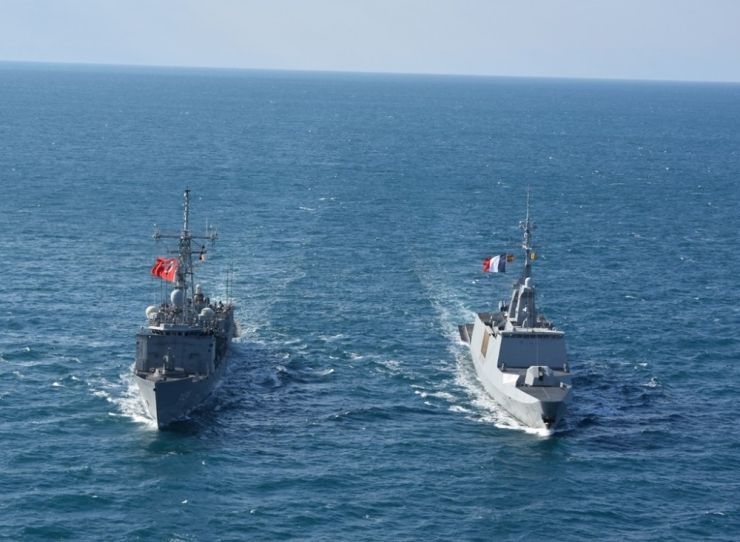 Msb: “Doğu Akdeniz’de Fransız Fırkateyni İle Geçiş Eğitimleri İcra Edildi”