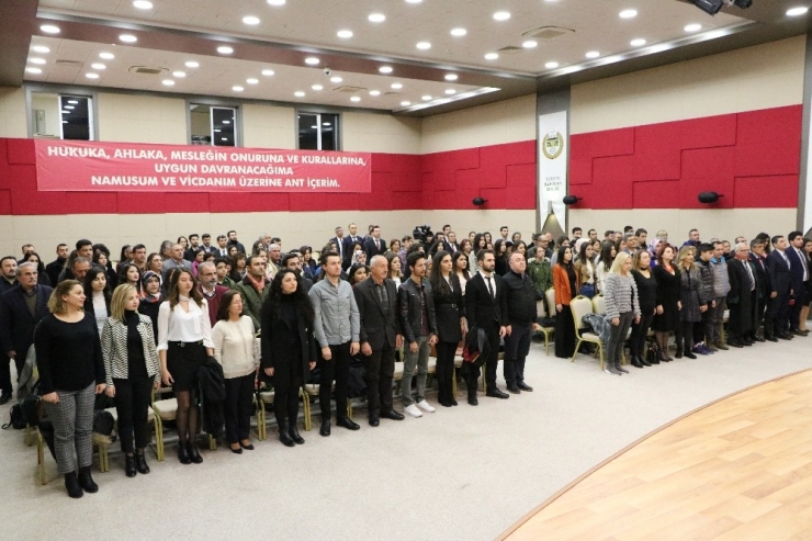 Muğla Barosu’na 21 Yeni Avukat Katıldı