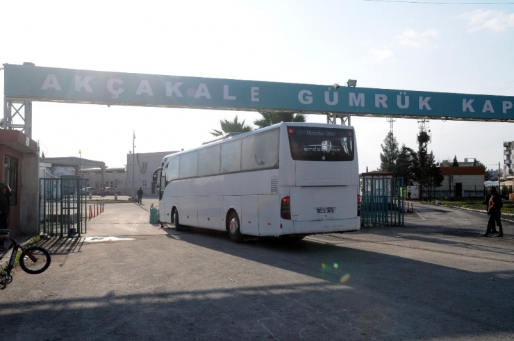 Tel Abyad’lı 500 Kişi Ülkelerine Döndü