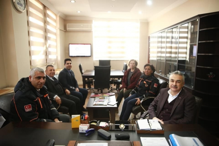 Ak Partili Savaş, Afad İl Müdürü Harman’ı Ziyaret Etti