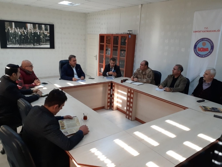 Samsat’ta Uyuşturucu Ve Madde Bağımlılığıyla Mücadele Toplantısı