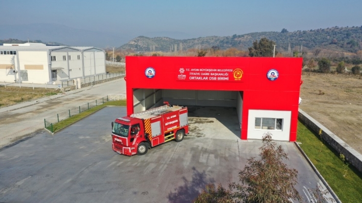 Aydın Büyükşehirden Ortaklar Osb’ye Yeni İtfaiye Binası