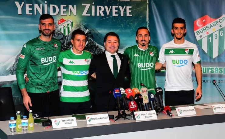 Bursaspor’da Dörtlü İmza