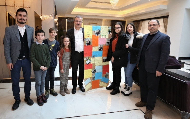 Rami Bilgi Evi Öğrencilerinden ‘Dev Mektup Projesi’