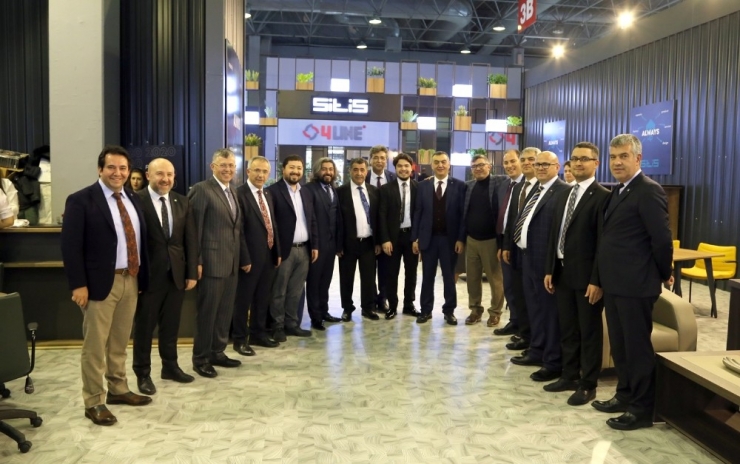 Kayso İmob’a Katılan Kayserili Firmaları Ziyaret Etti