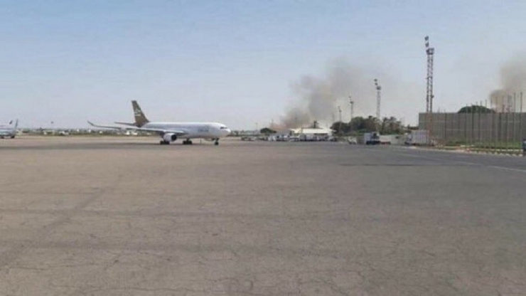 Hafter Uluslararası Mitiga Havaalanı’na Füze İle Saldırdı