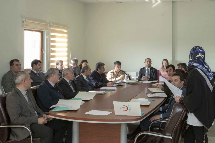 İpekyolu’nda ‘Bağımlılıkla Mücadele İlçe Koordinasyon Kurulu’ Toplantısı