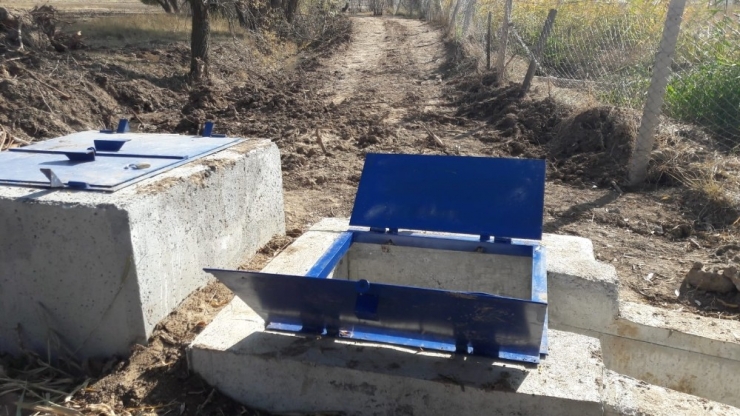 Aksaray’da Köylerin Yerüstü Sulama Tesisi Tamamlanıyor