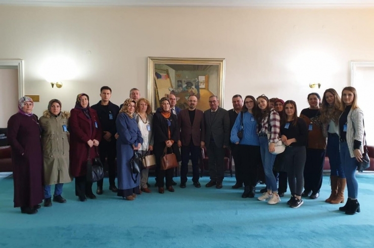 Turan Mhp Lapseki Teşkilatını Ağırladı