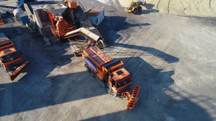 İstanbul’daki Tuz Dağları Havadan Görüntülendi