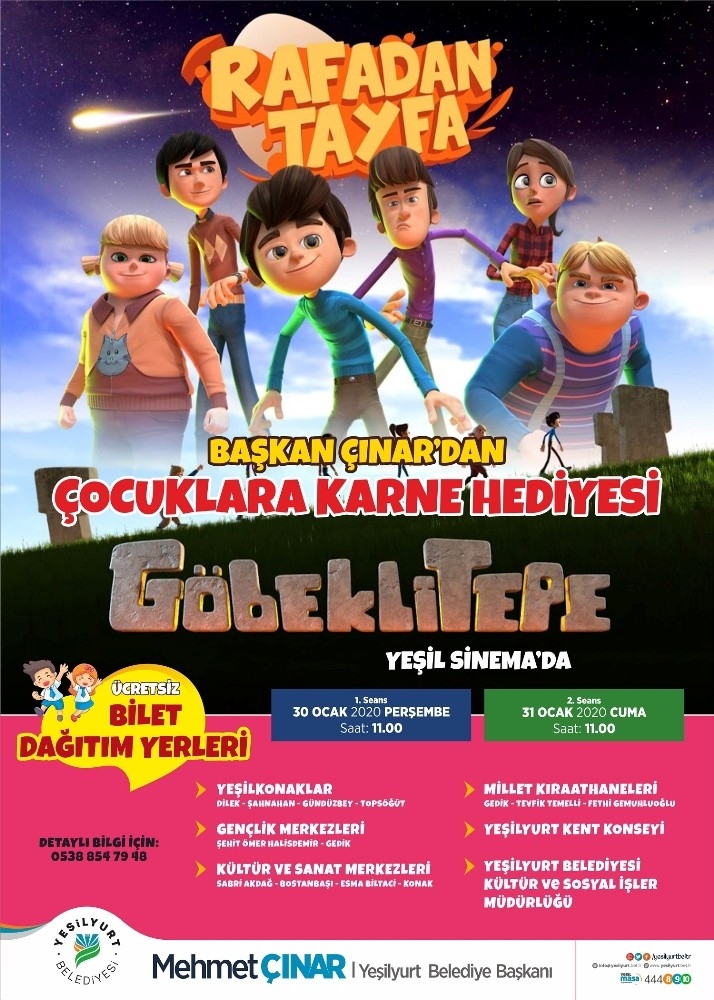 Öğrencilere Karne Hediyesi: Göbeklitepe Filmi