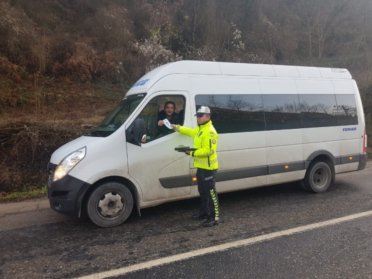 Yenice Emniyeti Sürücüleri Dolandırıcılara Karşı Uyardı