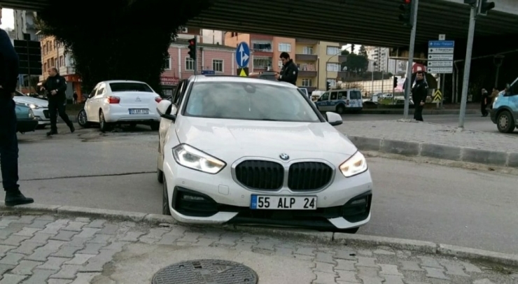 Samsun’da Trafik Kazası: 2 Yaralı