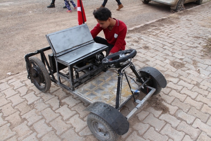 14 Yaşında Kendi Elektrikli Aracını Yaptı