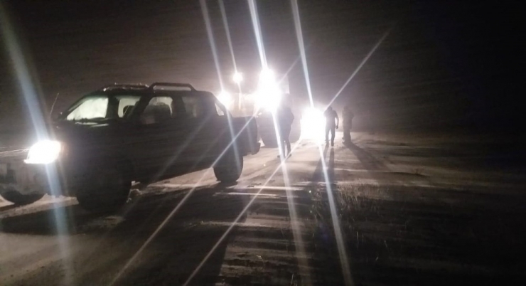 Mahsur Kalan Köylüler Kurtarıldı