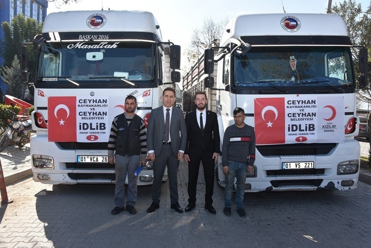 Ceyhan’dan İdlib’e Kömür Yardımı Yardım