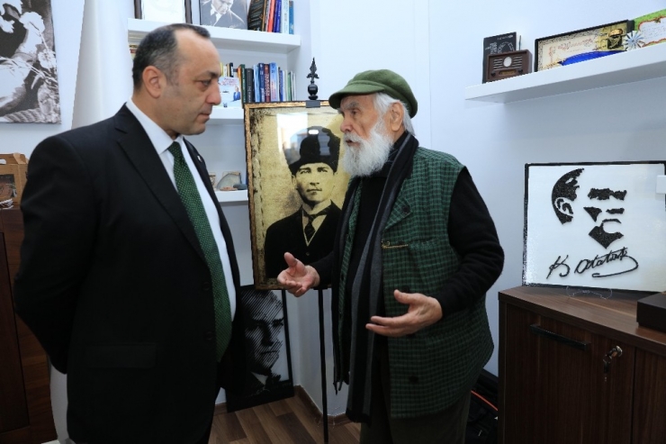 Etem Çalışkan, Sanko Okulları’nda Öğrencilerle Buluştu