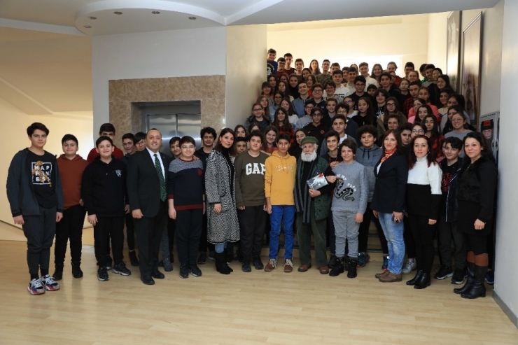 Etem Çalışkan, Sanko Okulları’nda Öğrencilerle Buluştu