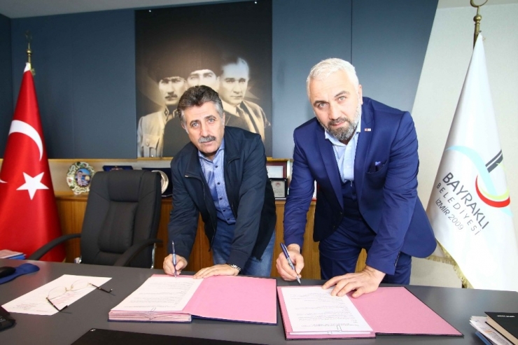 Bayraklı’da Türk Kızılayı İle ’Sosyal Yardım’ Protokolü