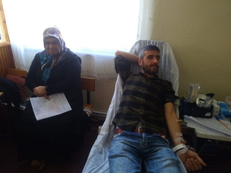 Ayvazhacı Mahallesinde 6 Ünite Kan Bağışı Yapıldı