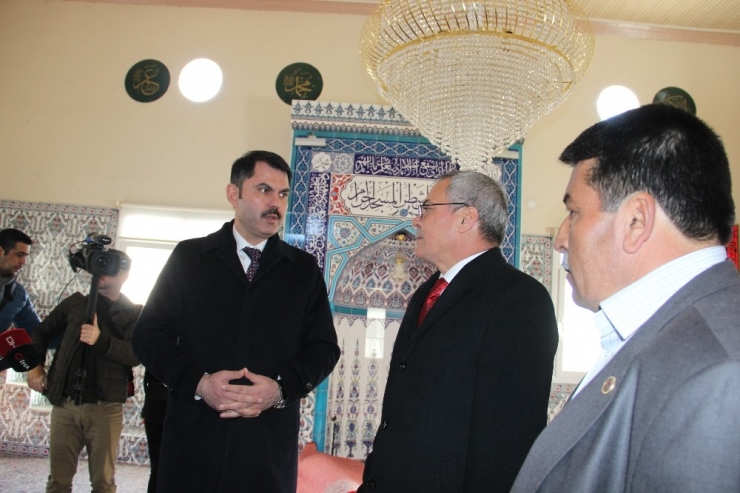 Bakan Kurum Deprem Bölgesinde