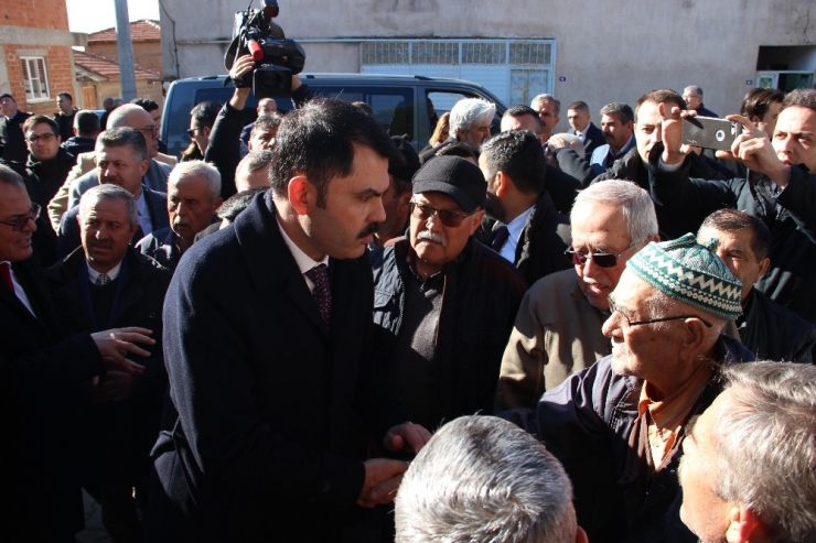 Bakan Kurum Deprem Bölgesinde