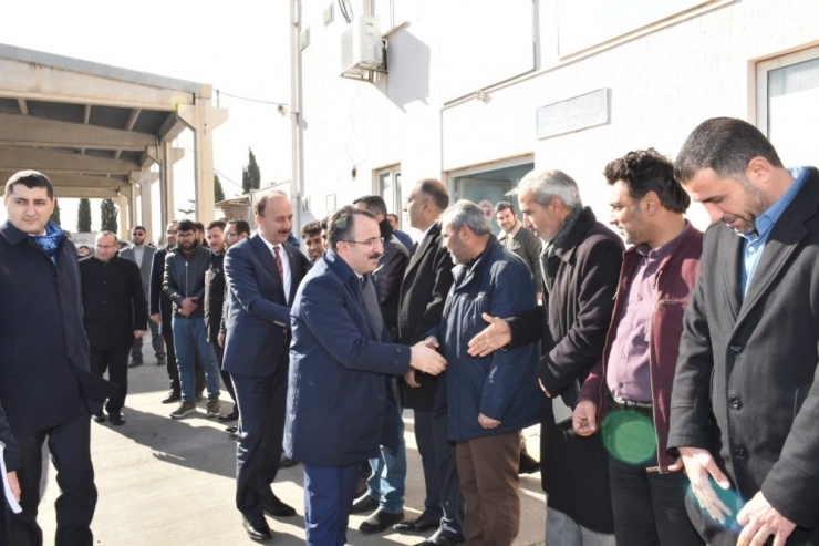 İçişleri Bakan Yardımcısı Çataklı’dan Tel Abyad Ve Resulayn’da İnceleme