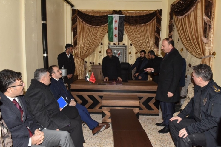 İçişleri Bakan Yardımcısı Çataklı’dan Tel Abyad Ve Resulayn’da İnceleme