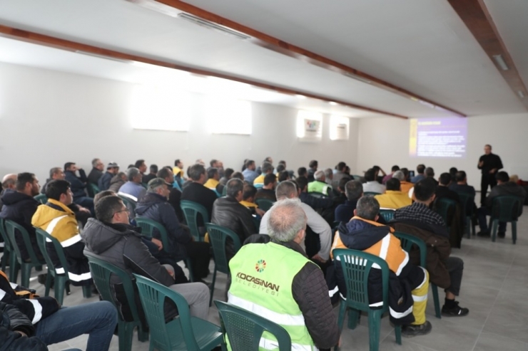 Kocasinan Belediyesi’nden Personeline Nitelikli İş Gücü Eğitimi