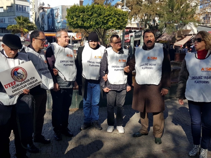 Engelsiz Yürüyüşle Empati Yaptılar