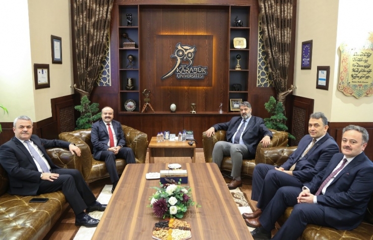 Tarım Ve Orman Bakan Yardımcısı Fatih Metin’den Rektör Polat’a Ziyaret