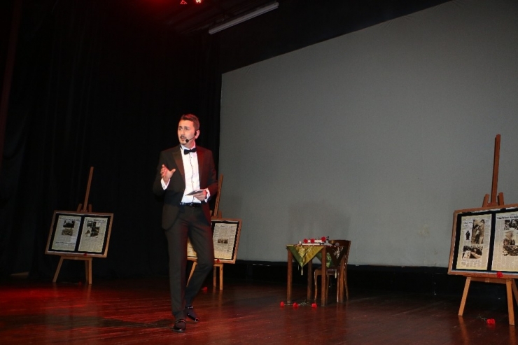 Kartal’da Atatürk’ün Hayatı, ’Vasiyet’ Adlı Tek Kişilik Gösteriyle Anlatıldı