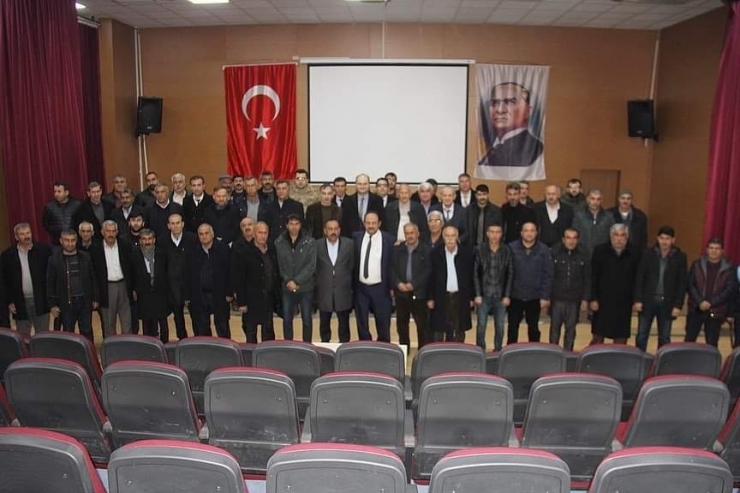 Mazıdağı Kaymakamı Kalkan Muhtarlarla Bir Araya Geldi