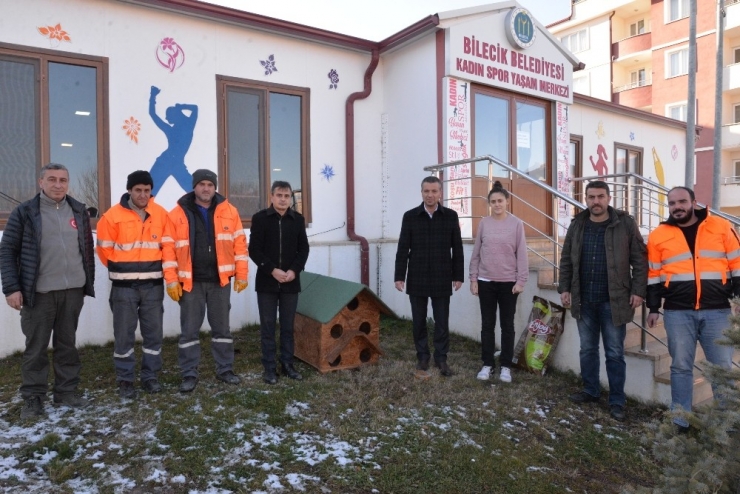 Sokak Hayvanları İçin Yapılan Kulübeleri Uygun Alanlara Bırakıldı