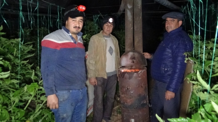 Antalya’da Üreticinin Don Nöbeti Devam Ediyor